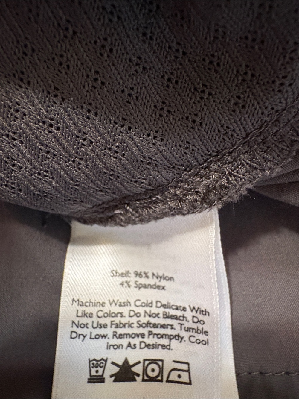 Eddie Bauer Stretch Performance Shorts - Charcoal Gray - Picture 7 of 7